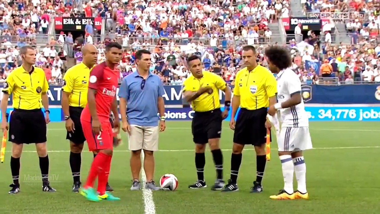 Real Madrid vs PSG 1-3 - Full Match Highlights - 28072016