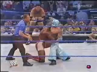 Rey Mysterio & Kidman vs World's Greatest Tag Team 14/8/03