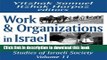 Books Work and Organizations in Israel (Publication Series of the Israel Sociological Society)