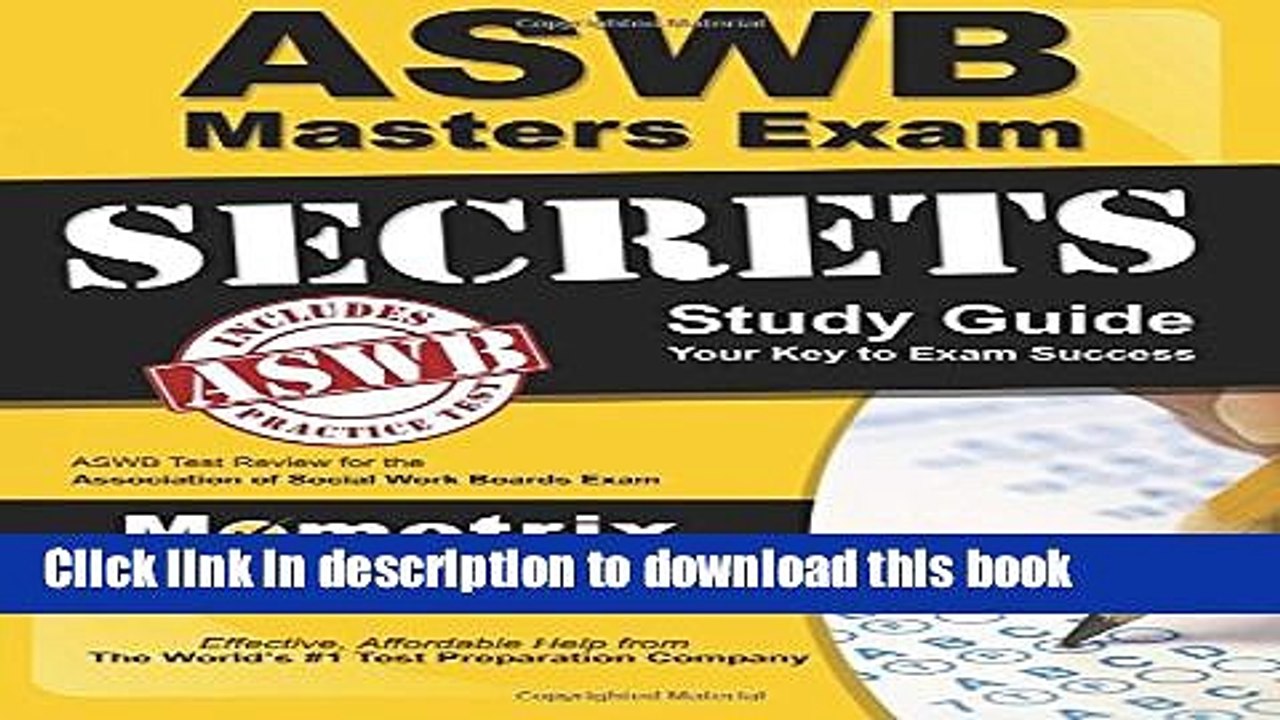 Ebook ASWB Masters Exam Secrets Study Guide: ASWB Test Review for the Association of Social Work