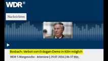 WDR5 29.07.2016 Interview Wolfgang Bosbach zur 