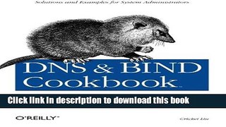 Download DNS   Bind Cookbook PDF Free