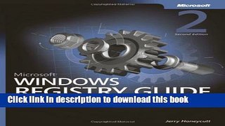 Download Microsoft Windows Registry Guide (2nd Edition) PDF Online