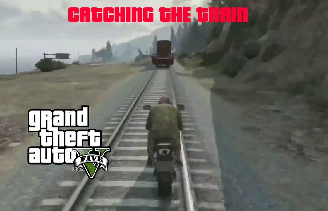 Catching the Train - Moon Gravity Style