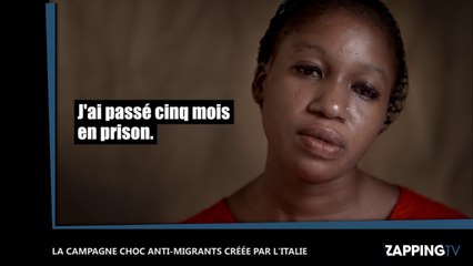L’Italie lance une campagne anti-migrant, les images chocs ! (Vidéo)