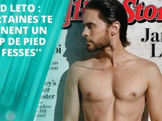 Jared Leto fait tomber le haut pour Rolling Stone