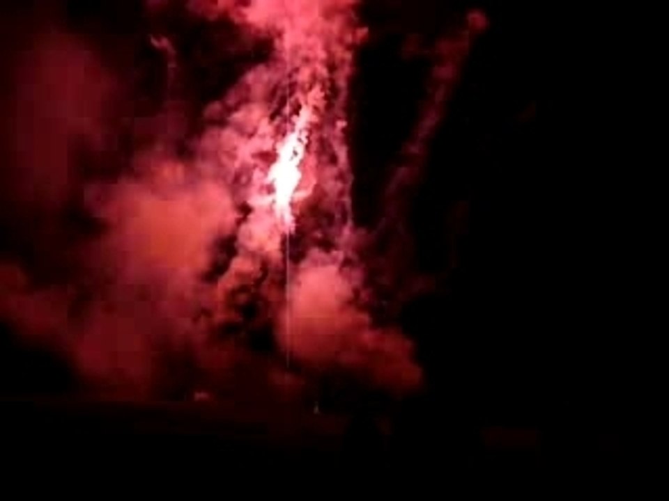 Feu d'artifice (brève vision)