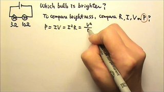 AP Physics 1 & 2: Circuits 13: Compare Brightness of Light Bulbs