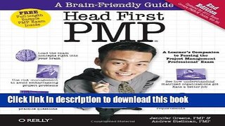 Read Head First PMP: A Brain-Friendly Guide to Passing the Project Management Professional Exam