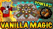 MAGIC IN VANILLA MINECRAFT! | Minecraft Vanilla Magic Mod