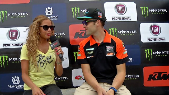 Pit Chat PIT CHAT with Shaun Simpson Fiat Professional MXGP of Belgium - 2016 - MXGPTV