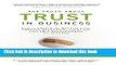 Read Books The Truth About Trust In Business: How to Enrich the Bottom Line, Improve Retention,