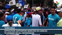 Venezuelan Opposition Marches for Recall Referendum