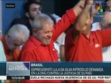 Lula denuncia a justicia brasileña ante ONU