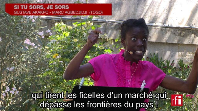 Lecture - Si tu sors je sors de Gustave Akakpo, co-écrite avec Marc Agbedjidji (Togo) #FDA16
