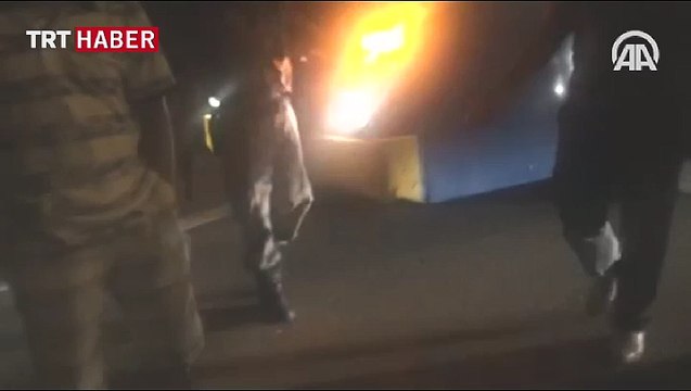 Darbecilerin asker sevkiyatını engellemeye çalışan vatandaşın darbeciler tarafından vurulması