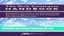 Read The Tech Contracts Handbook: Software Licenses and Technology Services Agreements for Lawyers