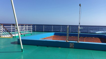 Morgens um sieben auf der Prevelis (Rhodos - Karpathos)