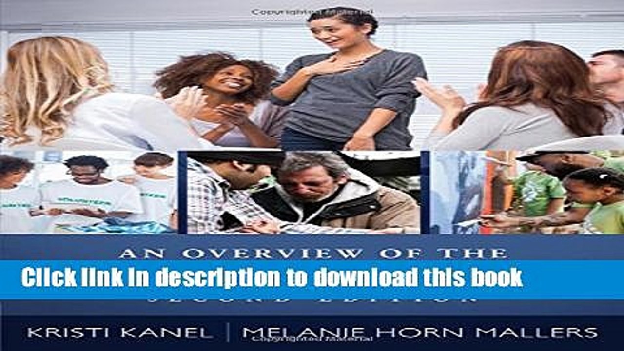 Download Books An Overview of the Human Services PDF Free