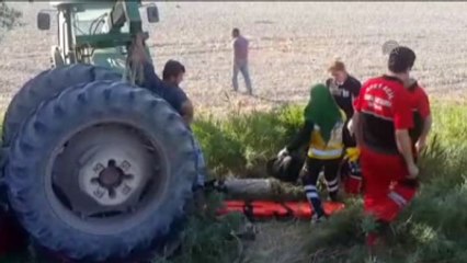 Traktörün Altında Kalan Suriyeli Çocuk Öldü