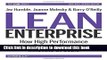 Read Books Lean Enterprise: How High Performance Organizations Innovate at Scale (Lean (O Reilly))