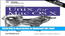 Read Learning Unix for Mac OS X  Ebook Online