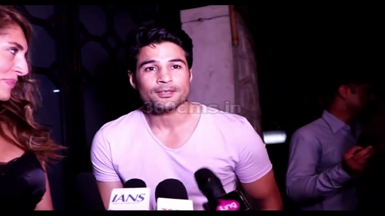 Actor Rajeev Khandelwal With Bond Girl Caterina Murino, Feels Nervous For Upcoming Films FEVER