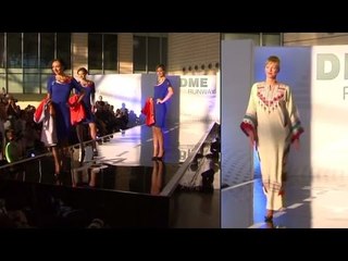 Flight attendants rock the runway