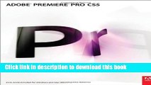 Download Books Adobe Premiere Pro CS5 Classroom in a Book E-Book Free