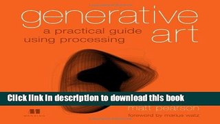 Read Books Generative Art Ebook PDF