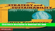 Read Books Strategy and Sustainability: A Hardnosed and Clear-Eyed Approach to Environmental
