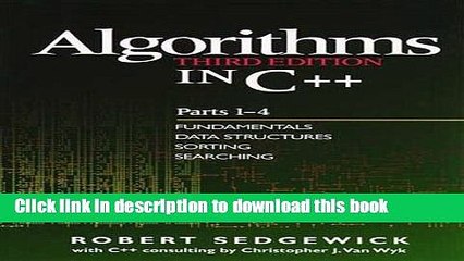 Read Books Algorithms in C++, Parts 1-4: Fundamentals, Data Structure, Sorting, Searching (3rd