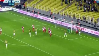 Fenerbahçe - Monaco 2-1 Geniş Özet ve Goller Şampiyonlar Lig