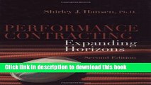 Download Books Performance Contracting: Expanding Horizons, Second Edition PDF Free