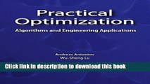 Download Books Practical Optimization: Algorithms and Engineering Applications Ebook PDF