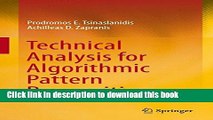 Read Books Technical Analysis for Algorithmic Pattern Recognition ebook textbooks