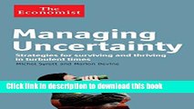 Read Books Managing Uncertainty: Strategies for surviving and thriving in turbulent times