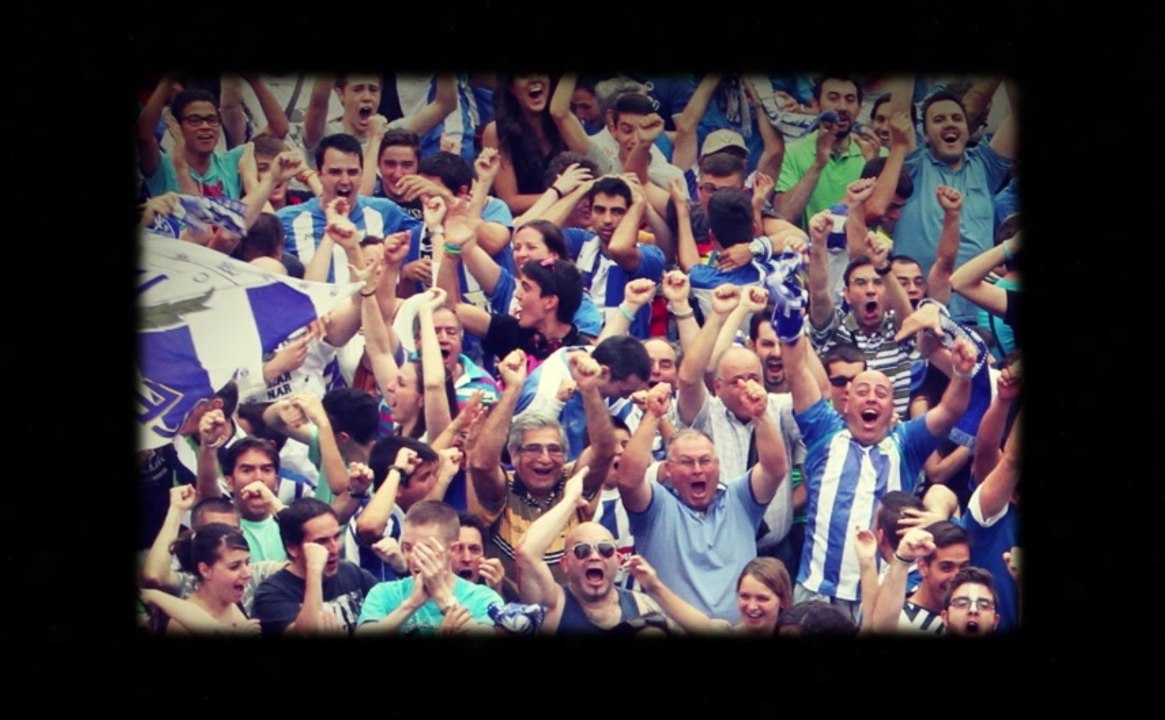 AMBIENTE EN LEGANÉS EN EL PARTIDO DE ASCENSO DEL "LEGA"
