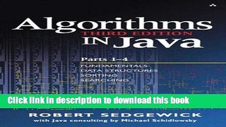 Download Books Algorithms in Java, Parts 1-4 (3rd Edition) PDF Online