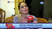 Marian Sabaté arremete en contra de Vito Muñoz