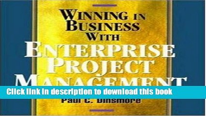Read Books Winning in Business with Enterprise Project Management E-Book Free