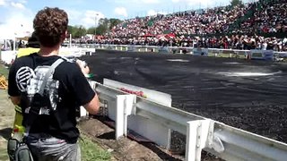 Peter Gray Burnout Masters - Supercharged Camaro - Summernats 22 (2009)