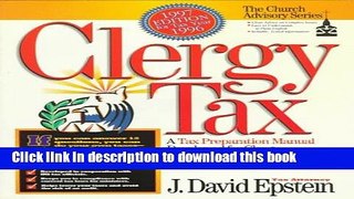 Read Books Clergy Tax ebook textbooks