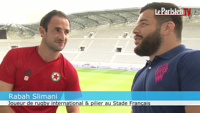 Rabah Slimani et Jérôme Hergault parlent de la cohabitation rugby-foot au stade Jean-Bouin