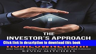 Read Books The Investors Approach to Homeownership E-Book Free