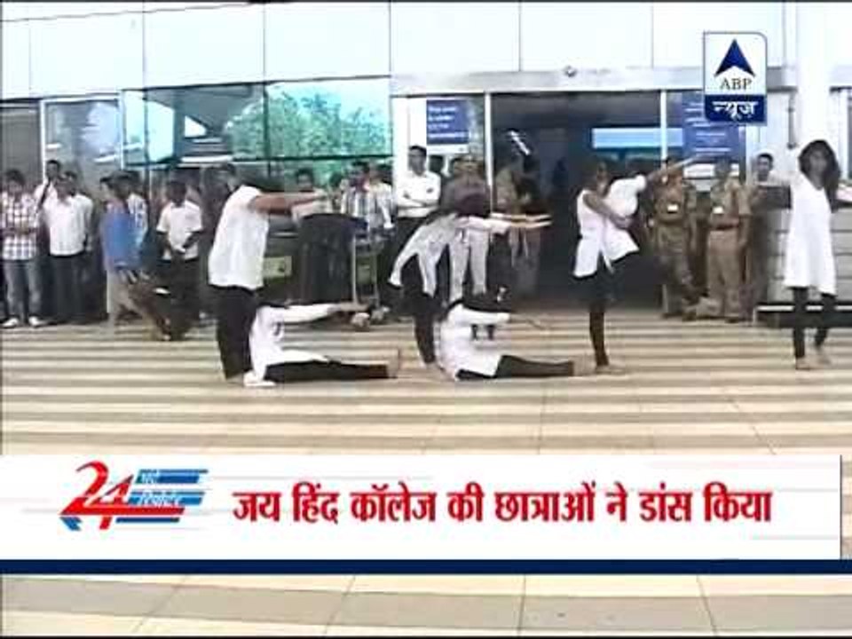 Flash mob dance in Mumbai