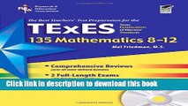 Read Books Texas TExES 135 Mathematics 8-12 w/CD-ROM (TExES Teacher Certification Test Prep)