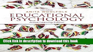 Read Books Educational Psychology: Active Learning Edition, Video-Enhanced Pearson eText -- Access