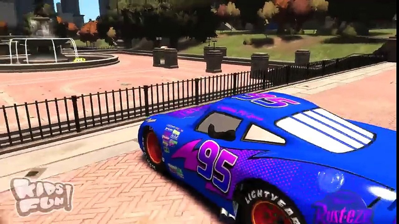 Venom & HULK with Disney Cars Lightning McQueen Colors