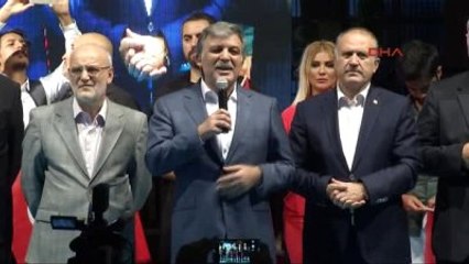 2-Abdullah Gül Beykoz'da 'Demokrasi Nöbeti'ne Katıldı